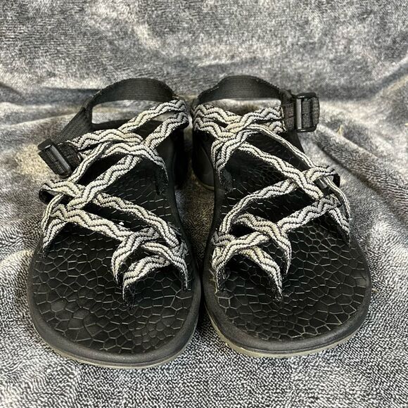 Chaco Womens Updraft EcoTread X2 Outdoor Sandals Black Waves Size 8 - Picture 4 of 6